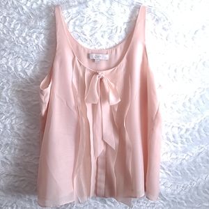 Loft Tank Top Pink Size LP